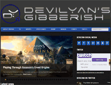 Tablet Screenshot of devilyan.com